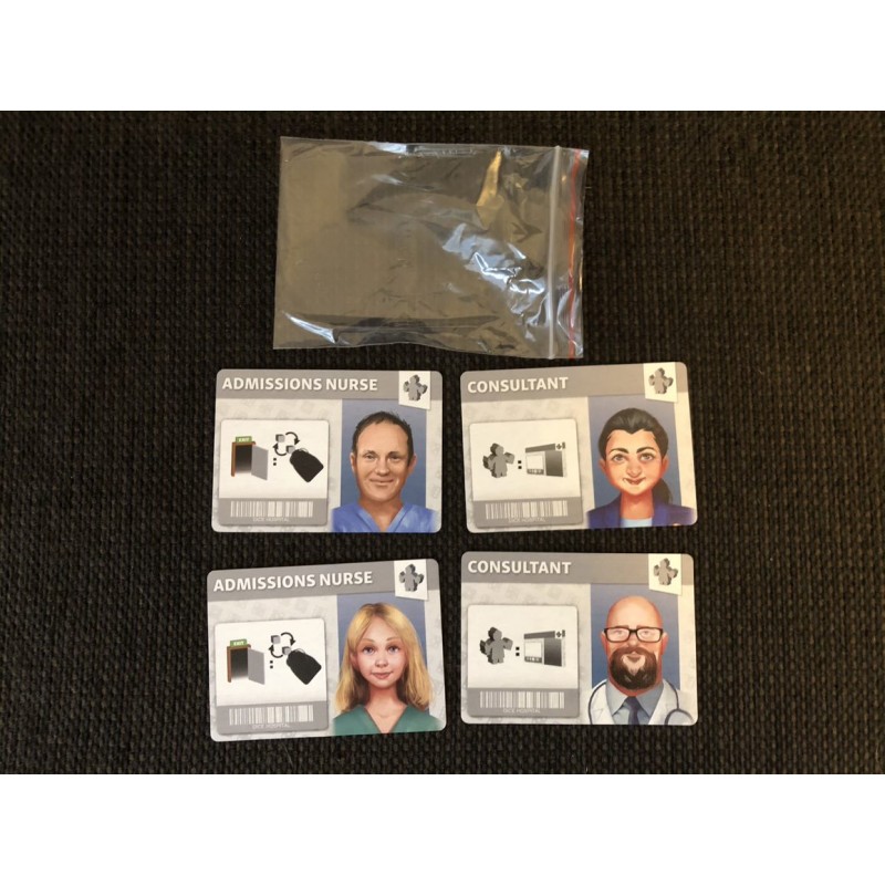 Cartes Bonus pour Dice Hospital