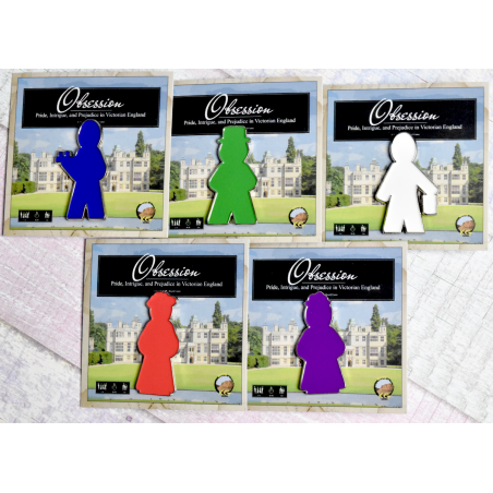 Obsession - Lot de 5 Pins personnel