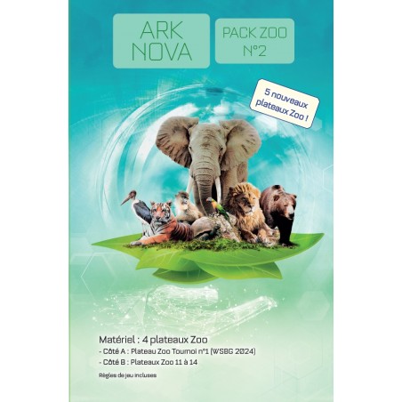 Plateau Zoo MAP2 pour Ark Nova