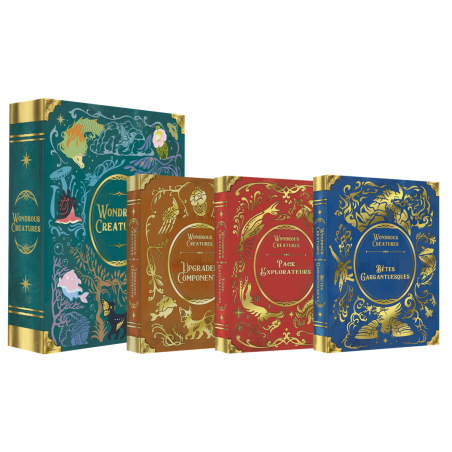 Wondrous Creatures + Pack deluxe + Pack explorateurs + Pack Bêtes Gargantuesques