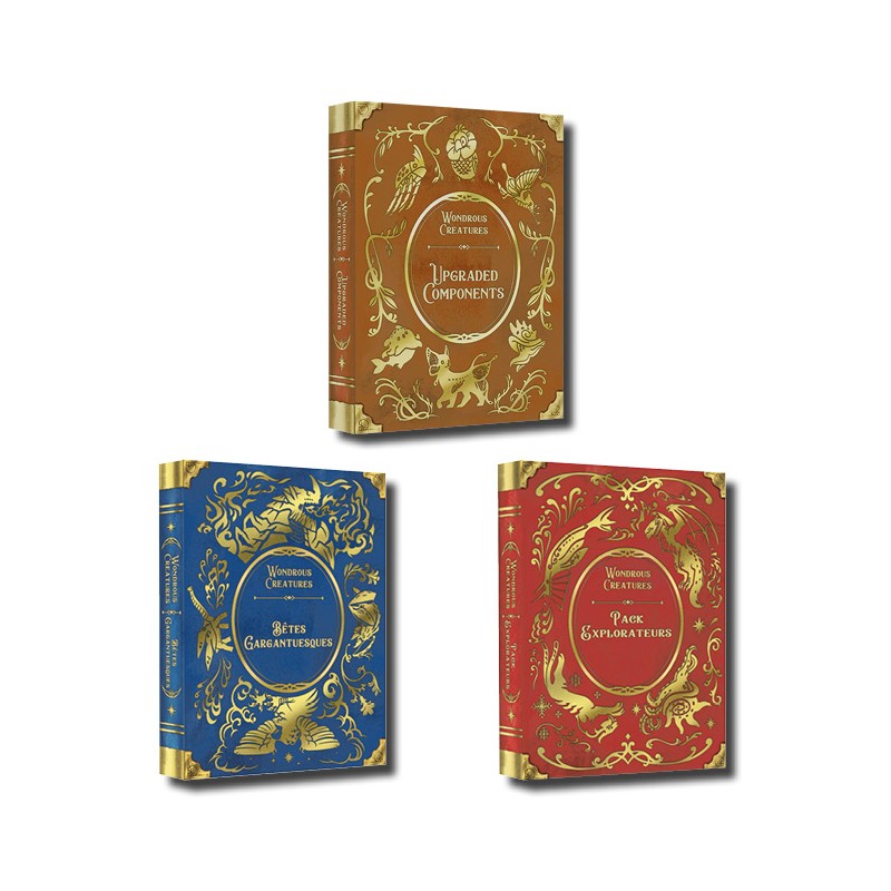 Bundle Pack Wondrous Creatures (Pack deluxe + Pack explorateurs + Pack Bêtes Gargantuesques)