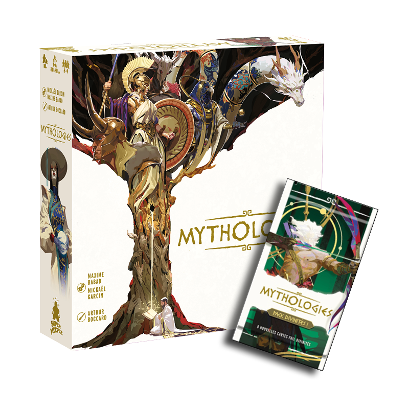 Mythologies Bundle jeu + 8 Cartes divinités