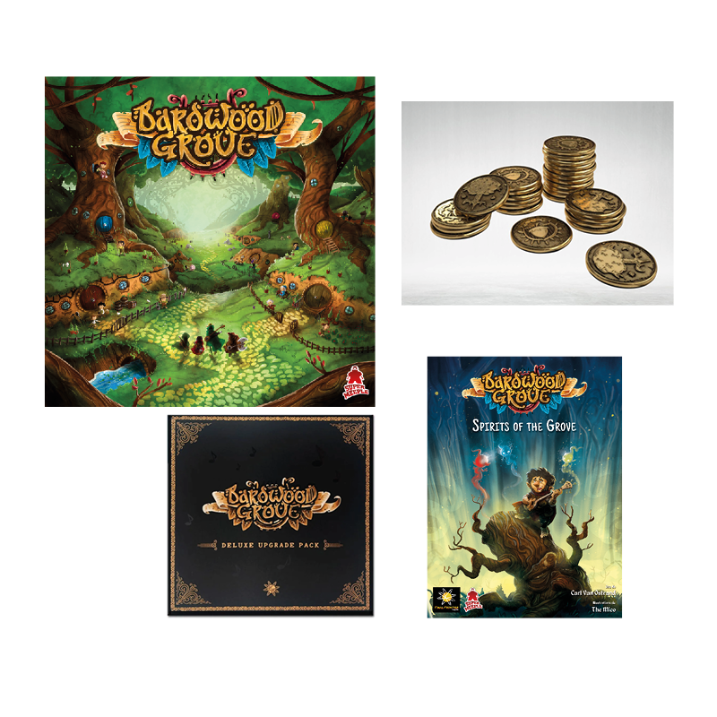 Bundle Bardwood Grove (jeu de base + extension + pièces + ressources luxe)